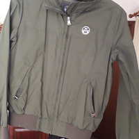 Bomber leggero verde scuro Fred Perry 12 anni