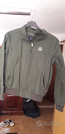 Bomber leggero verde scuro Fred Perry 12 anni