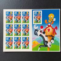 Francobolli USA Looney Tunes – Gatto Silvestro 🐾