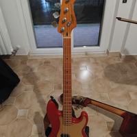 Basso elettrico squier precision 40th anniversario