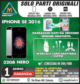 Iphone se 2016 32gb nero - totalmente originale