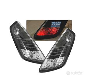 FANALI A LED FIAT GRANDE PUNTO 05-09 NERI
