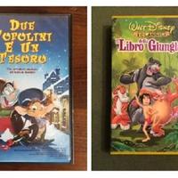2 VHS cartoni animati - Il Libro della Giungla