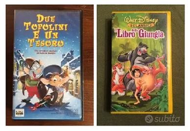 2 VHS cartoni animati - Il Libro della Giungla