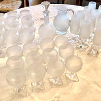 SERVIZIO COMPLETO PER 12 IN CRISTALLO COPENAGHEN