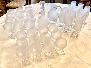 SERVIZIO COMPLETO PER 12 IN CRISTALLO COPENAGHEN