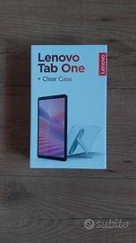 Tablet, Lenovo Tab One + Clear Case