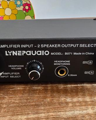 LINEPAUDIO B071  Amplifier e speaker selector