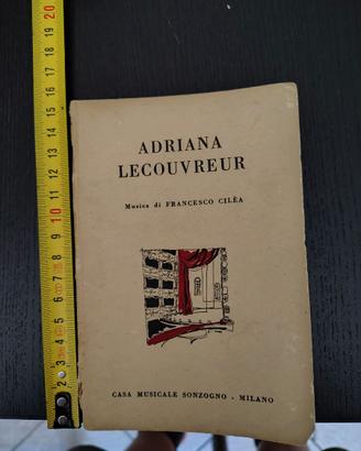 Libretto opera "Adriana Lecouvreur"