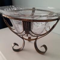 Svuotatasche d'Arte in vetro Craquelé