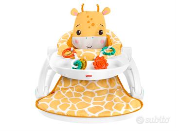seggiolino pieghevole con vassoio fisher-price