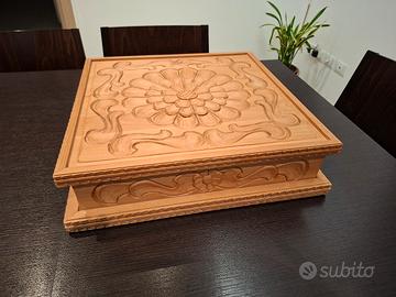 scacchiera/dama in legno 