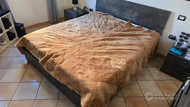 Lanerossi coperta vera pelle montone