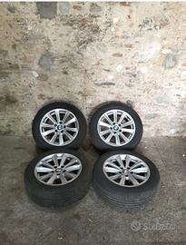 Cerchi e gomme BMW serie 5 f10 f11 da 225/55/17