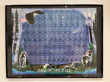 Quadro stereogramma 3D "Call of the wild"