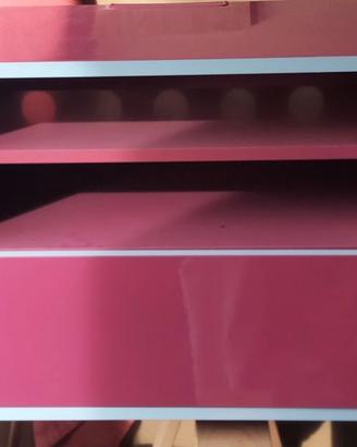 📺 IKEA MOSTORP – Mobile TV ROSA  Fuori Catalogo
