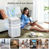 Deumidificatore purificatore casa muffa silenzioso