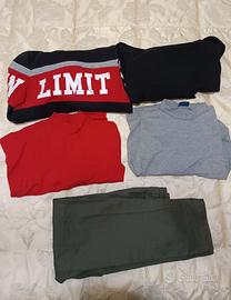 Set di 5 capi bambino 11/12 anni