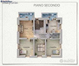 Appartamento quadrilocale in centro a Chiaravalle