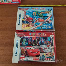4 Puzzle in 2 scatole: Cars Planes - Clementoni