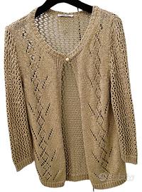 Giacca LIU JO in lurex oro. Abbigliamento e Accessori In vendita a Lecce