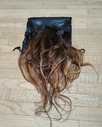 Extension Capelli Veri 135g – Matassa Castano Ombr