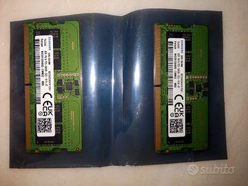 8x2 GB RAM ddr5 5600Hz Samsung