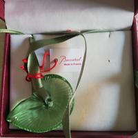 Baccarat  gioiello conchiglia verde