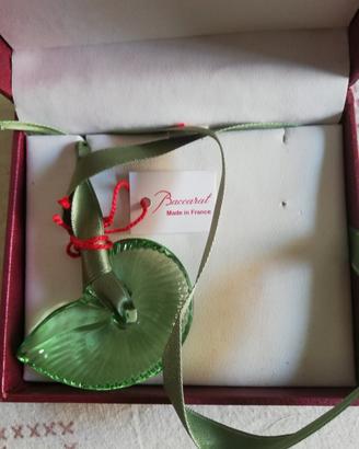 Baccarat  gioiello conchiglia verde
