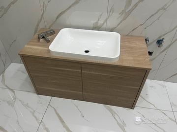 mobile bagno sospeso 100 cm