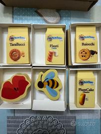 Set gommine Mulino  Bianco NUOVO con scatola