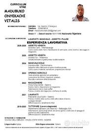 Lavapiatti, Manovale, Facchino hotel, magazziniere