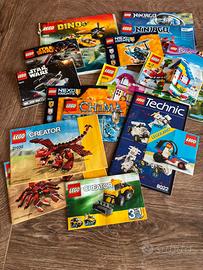 Lego manuali Instruction notice vari mix