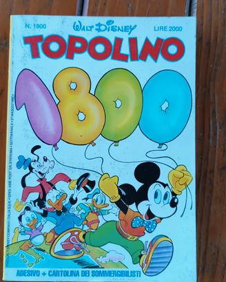 fumetti topolino 1800/1899