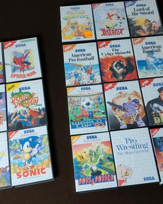 SEGA MASTER SYSTEM II completo + 19 giochi