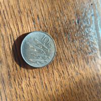 moneta 10 corone islandesi 