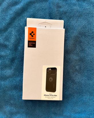 Spigen cover rugged armor nero - iPhone 13 Pro Max