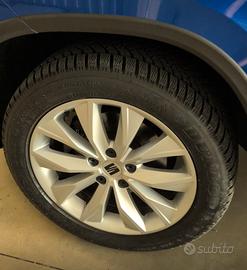 Cerchi lega 17 con pneumatici invernali