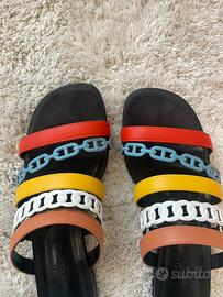 Sandalo ciabatta hermes