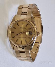Rolex Oyster Perpetual Date 34mm Oro giallo 18K