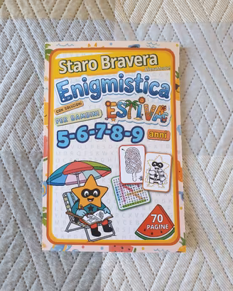 Enigmistica Estiva Per Bambini 5-9 anni