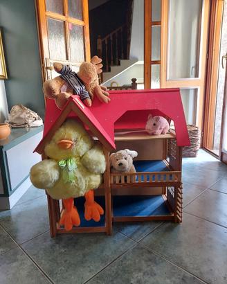 casetta per bimbi in legno