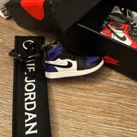 Jordan 1 high purple - portachiavi keychain