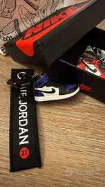 Jordan 1 high purple - portachiavi keychain