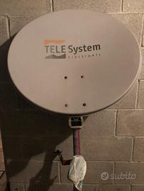 Parabola satellitare ellittica Tele System