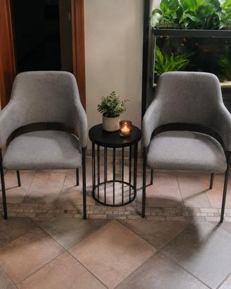 Set 2 sedie moderne 