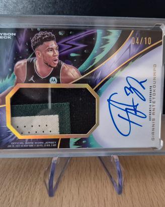 Antetokounmpo x Tyson Beck auto-patch/10
