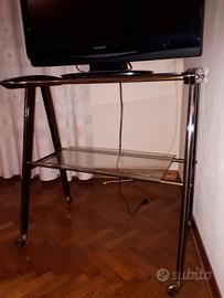CARRELLO PORTA TELEVISORE (o altro!) 2 RIPIANI