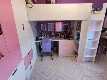 Struttura Letto Ikea più 2 armadi 