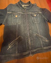 Giubbino jeans Fiorella Rubino